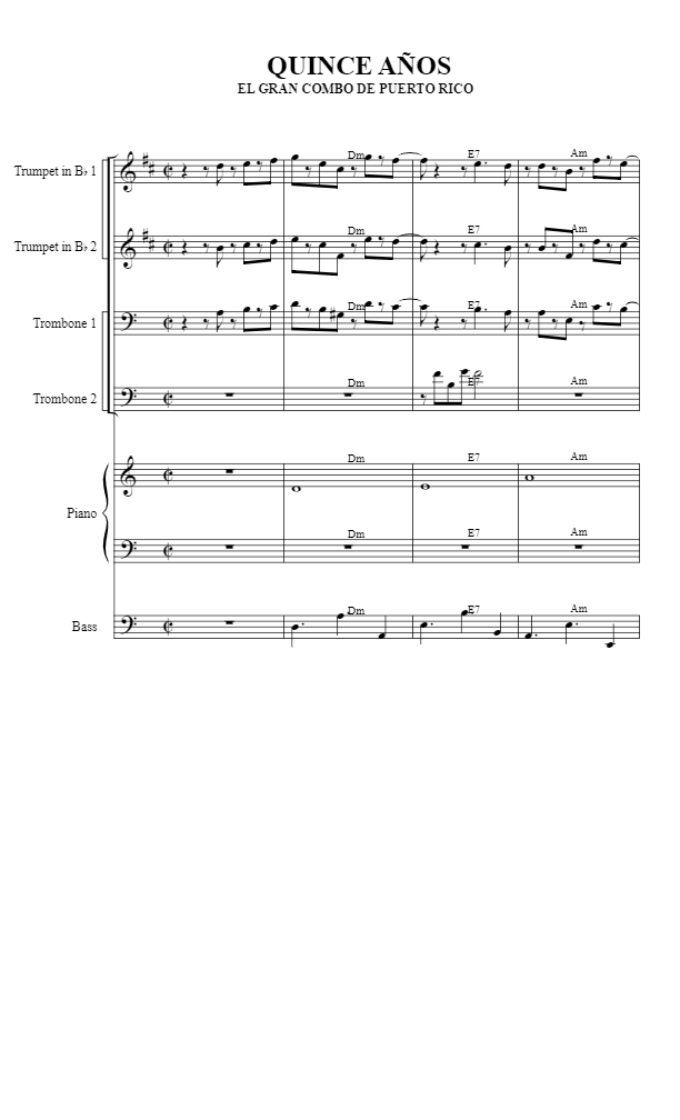 La imagen puede contener una previsualizacion de una partitura